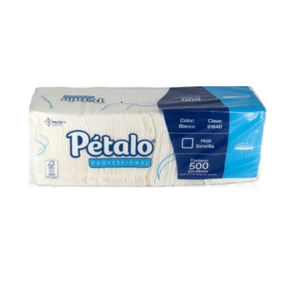 Servilleta Petalo 500pzas Prof