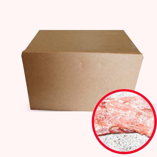 Corbata de cerdo (brisket) por caja de 17 kg