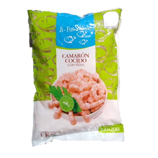 Camarón cocido chico 100/200 1Kg