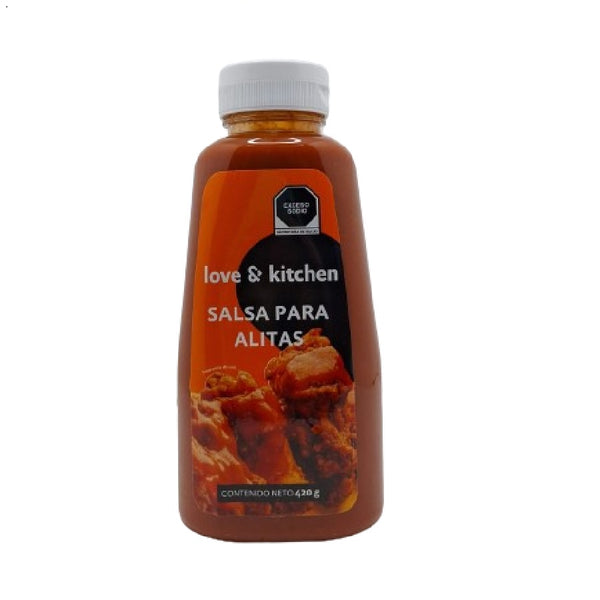 Salsa para alitas 420 g (love & kitchen)