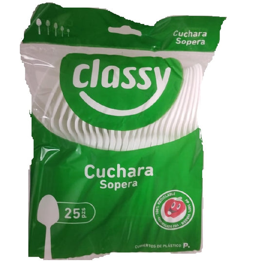 Cuchara Sopera classy 25 pzas