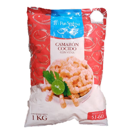 Camarón cocido grande 31/40 1 Kg