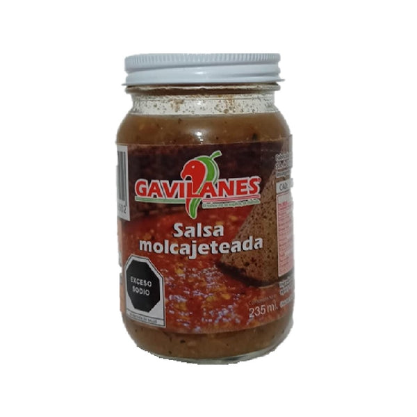 Salsa molcajeteada 235 ml gavilanes