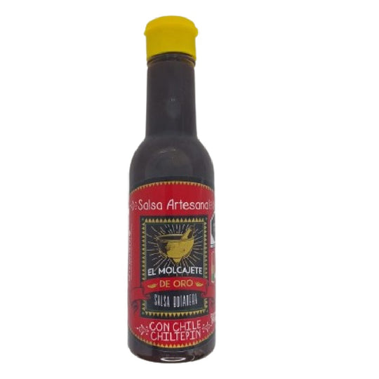 Salsa artesanal el molcajete roja 190 ml