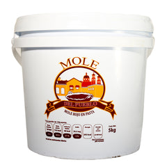 Mole pasta rojo 5 Kg del pueblo