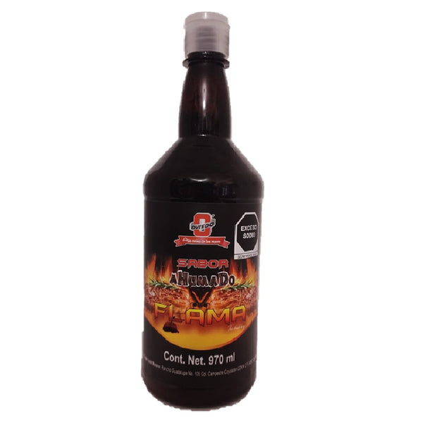 Sazonador liquido sabor ahumado flama Oviedo 970 ml