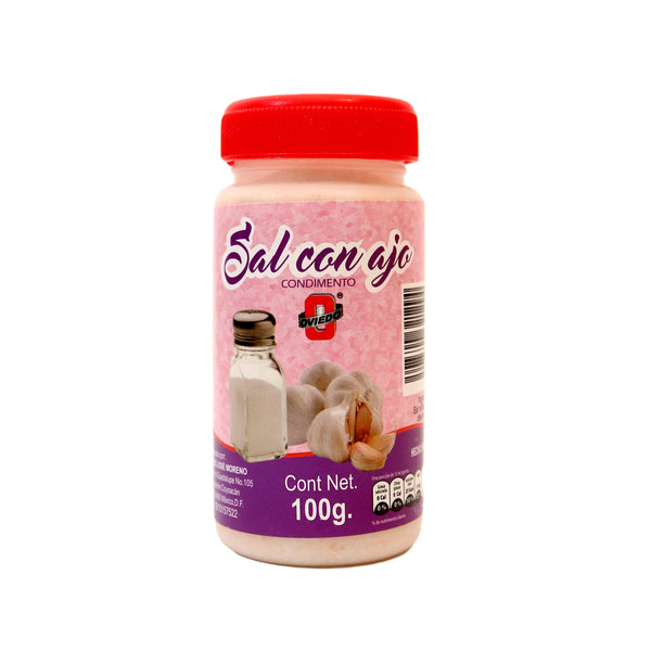 Sazonador sal con ajo Oviedo 100 g