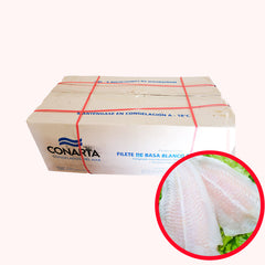 Filete de pescado bagre por caja de 10 Kg