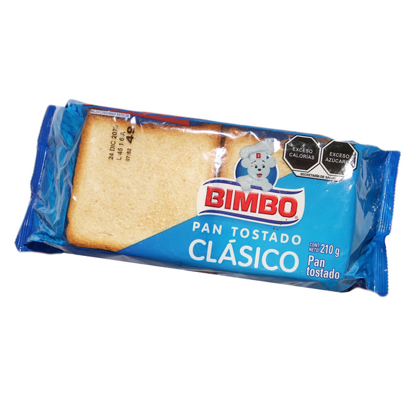 Pan tostado clásico 210 g