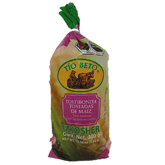 Tostadas tostibonita de maiz 300 g Tio Beto