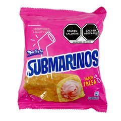 Submarinos fresa 3 pzas. 105 g