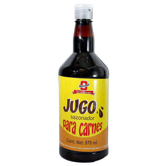 Jugo sazonador para carnes Oviedo 970 ml
