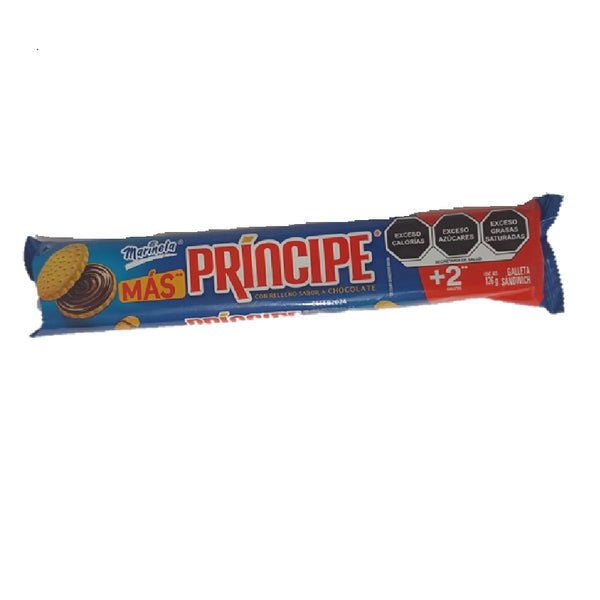 Principe con relleno sabor a chocolate 126 g