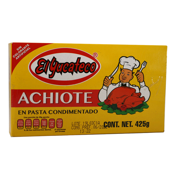 Achiote Yucateco de 425 g
