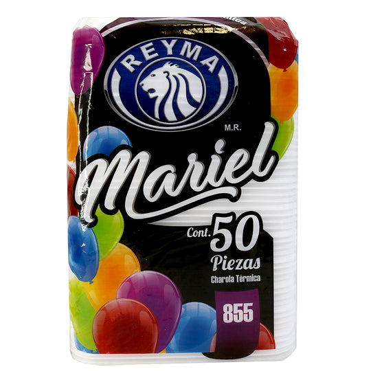 Charola térmicas 855 50 pzas