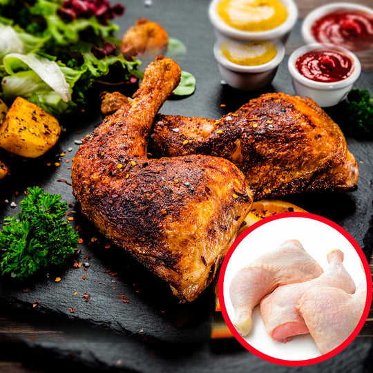 Pierna y muslo de pollo