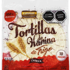 Tortillas de Harina 1kg Coronel