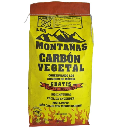 Carbón vegetal montañas 3 kg