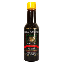 Salsa artesanal el molcajete negra 190 ml