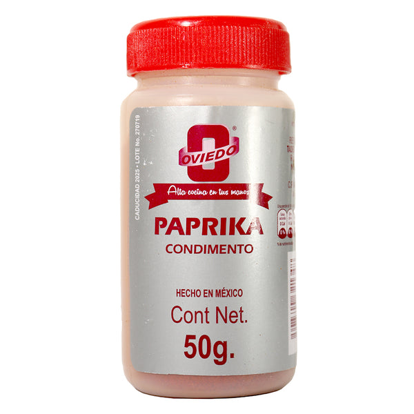 Sazonador paprika Oviedo 50 g