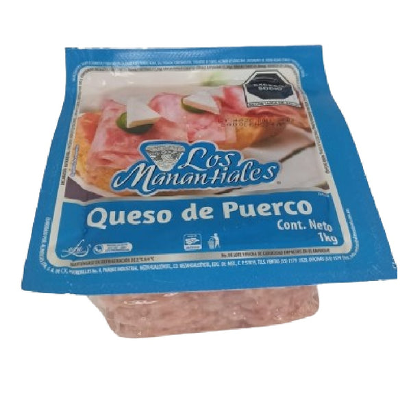 Queso de puerco Manantiales 1 kg