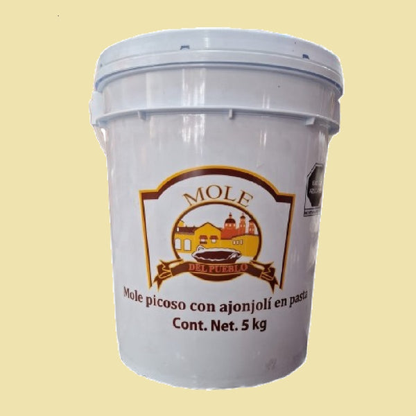 Mole pasta picoso con ajonjoli del pueblo 5 kg