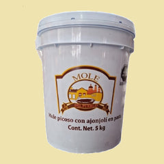 Mole pasta picoso con ajonjoli del pueblo 5 kg