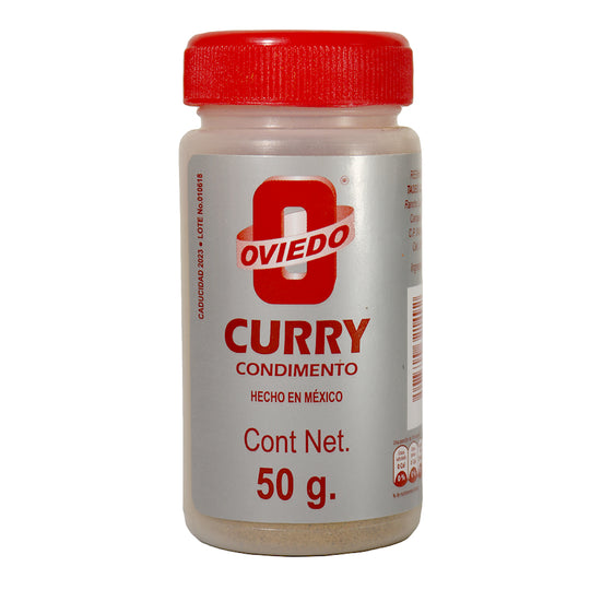Sazonador curry Oviedo 50 g