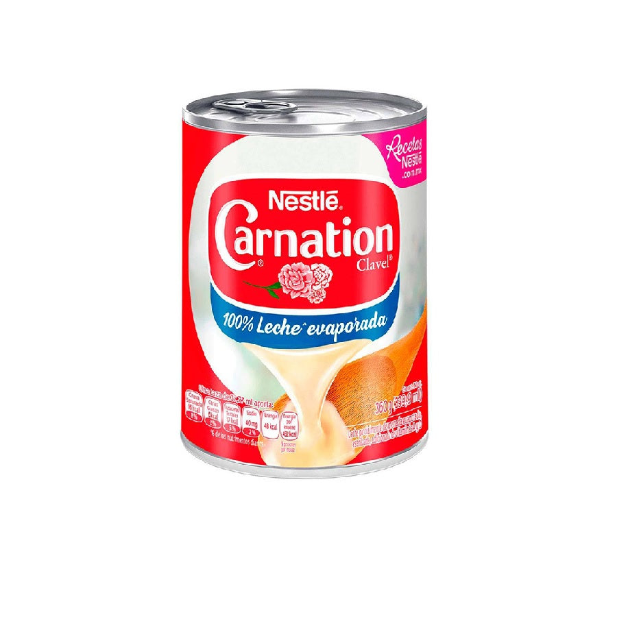 Leche Evaporada Nestle Carnation Clavel 360 g – Super Meat